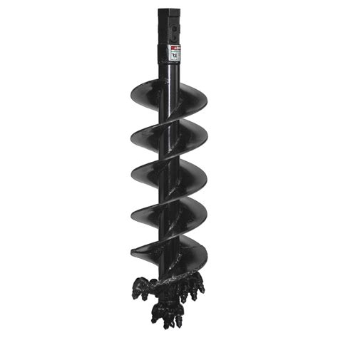 12 auger bit skid steer|rock auger bits for bobcat.